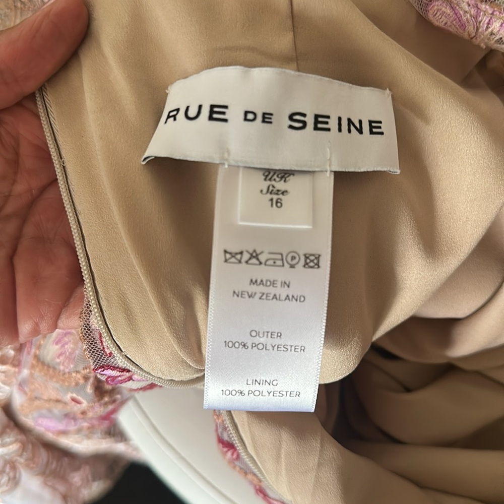 Rue de Seine Joni Wisteria dress with sleeves - Picture 10 of 16
